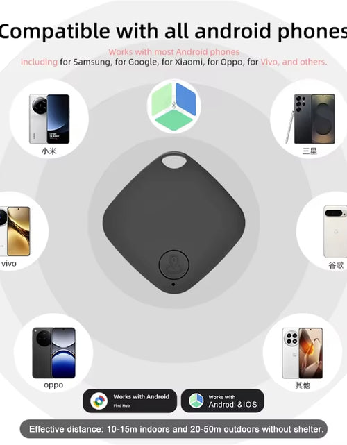 Load image into Gallery viewer, Smart Anti-Lost Bluetooth GPS Tracker Tag Compatible with Android &amp; Ios Locator for Car Keys Pet Finding
