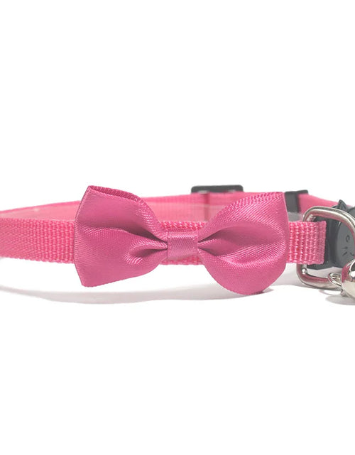 Load image into Gallery viewer, Pet Collars New Pet Bow Bell Collars Cute Cat Collars Pet Supplies Multicolor Adjustable Pet Dressing Tool Pet Accessories
