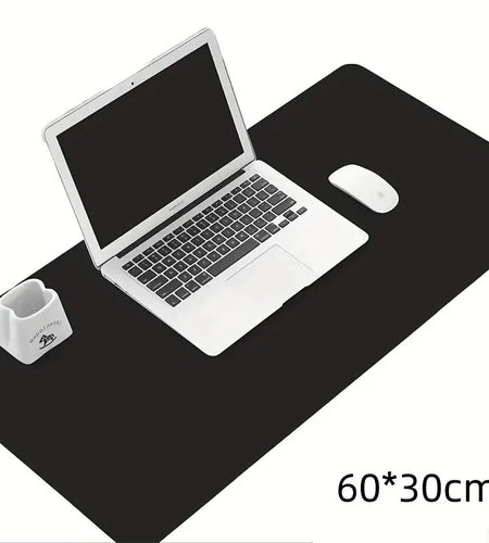 1 Pcs Large Size 60*30Mm Office Desk Protector Mat PU Leather Waterproof Mouse Pad Desktop Keyboard Desk Pad Gaming Mousepad
