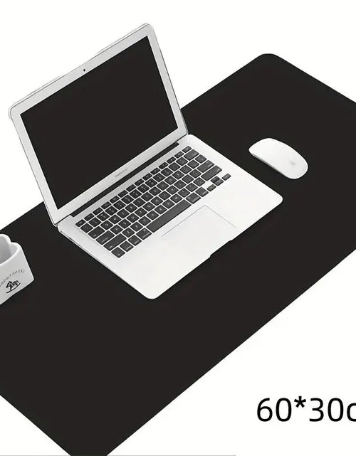 Load image into Gallery viewer, 1 Pcs Large Size 60*30Mm Office Desk Protector Mat PU Leather Waterproof Mouse Pad Desktop Keyboard Desk Pad Gaming Mousepad

