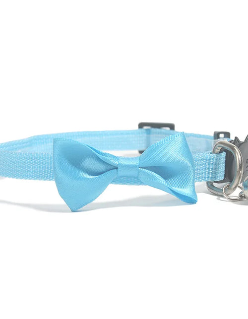 Load image into Gallery viewer, Pet Collars New Pet Bow Bell Collars Cute Cat Collars Pet Supplies Multicolor Adjustable Pet Dressing Tool Pet Accessories
