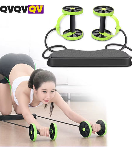 Ab Roller for Abs Workout Multifunctional Thicker No Noise Ab Roller Wheel Exercise Equipment Easy to Use Ab Roller Body Shaping