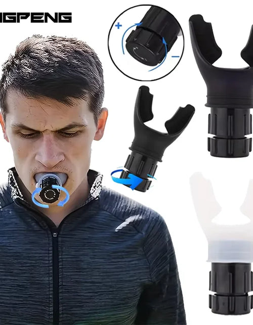 Load image into Gallery viewer, Portable Lung Capacity Abdominal Breathing Trainer with Adjustable Resistance Lmprove Your Lung Capacity and Sleep Quality
