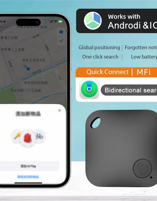 Load image into Gallery viewer, Smart Anti-Lost Bluetooth GPS Tracker Tag Compatible with Android &amp; Ios Locator for Car Keys Pet Finding
